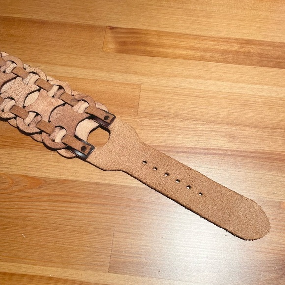 Equal Hands Allison Explorer Genuine Leather Waist Belt Women's Small Brown - Picture 12 of 16